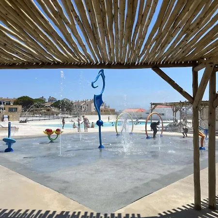 T2+mezzanine Avec Terrasse Et Acces Piscine A Cap Coudalere, - Fr-1-431-24 Apartament